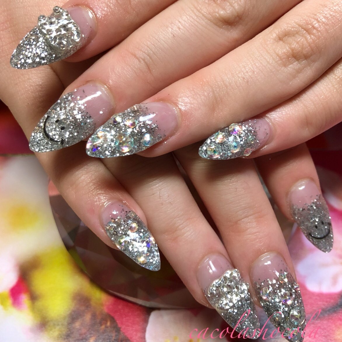 オールシーズン 成人式 入学式 女子会 ハンド Cacolashocolaのネイルデザイン No ネイルブック