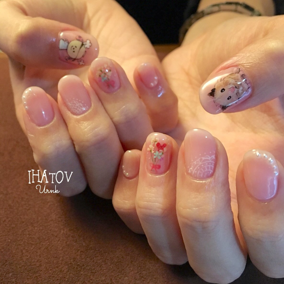 旅行 オフィス ブライダル パーティー ハンド Ihatov Nailarts のネイルデザイン No ネイルブック