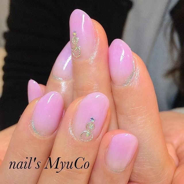 ハンド グラデーション ミディアム ピンク ジェル Nail S Myuco 荒川区西尾久 Michie のネイル デザイン No ネイルブック