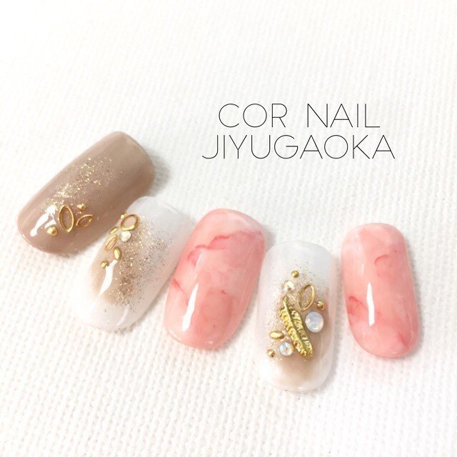 春 夏 海 リゾート ハンド Cornailjiyugaokaのネイルデザイン No ネイルブック