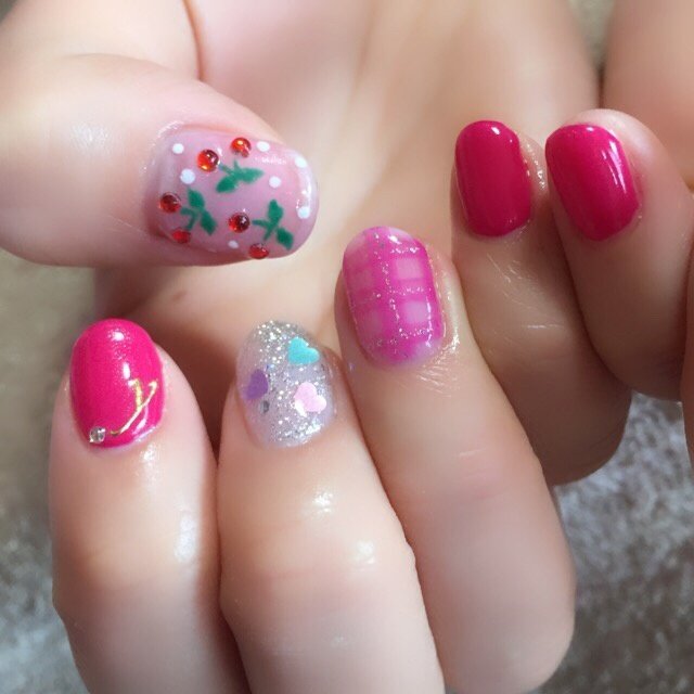 春 デート 女子会 ハンド ラメ Nailspace Yuriのネイルデザイン No ネイルブック