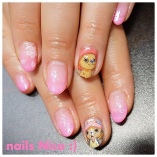 21年 新着順 グラデーション チョッパーのネイルデザイン ネイルブック