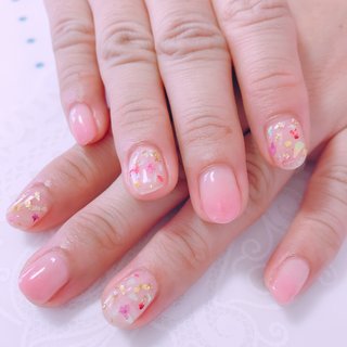 オールシーズン オフィス デート ハンド フレンチ R Mamaのネイルデザイン No ネイルブック