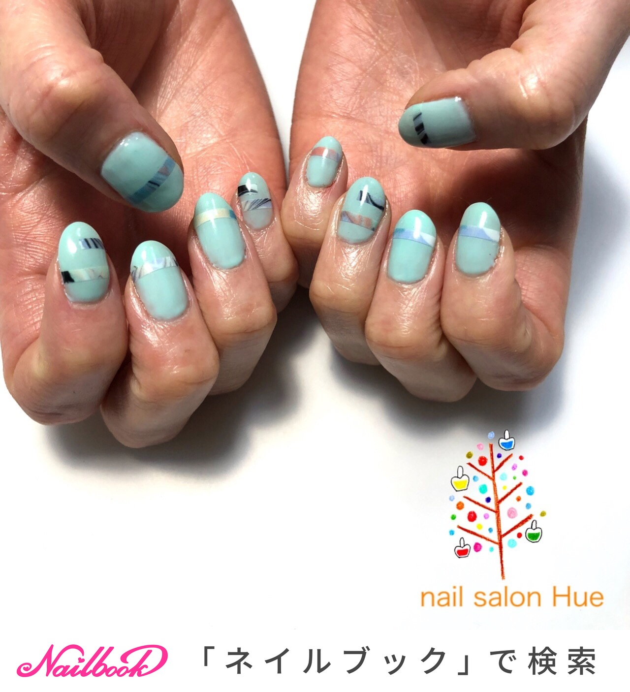 春/オールシーズン/デート/女子会/ハンド nail salon Hue(ネイルサロン ヒュー)のネイルデザイン[No.3029832