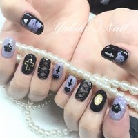 冬 オールシーズン バレンタイン デート ハンド Private Nailsalon Floral M のネイル デザイン No ネイルブック