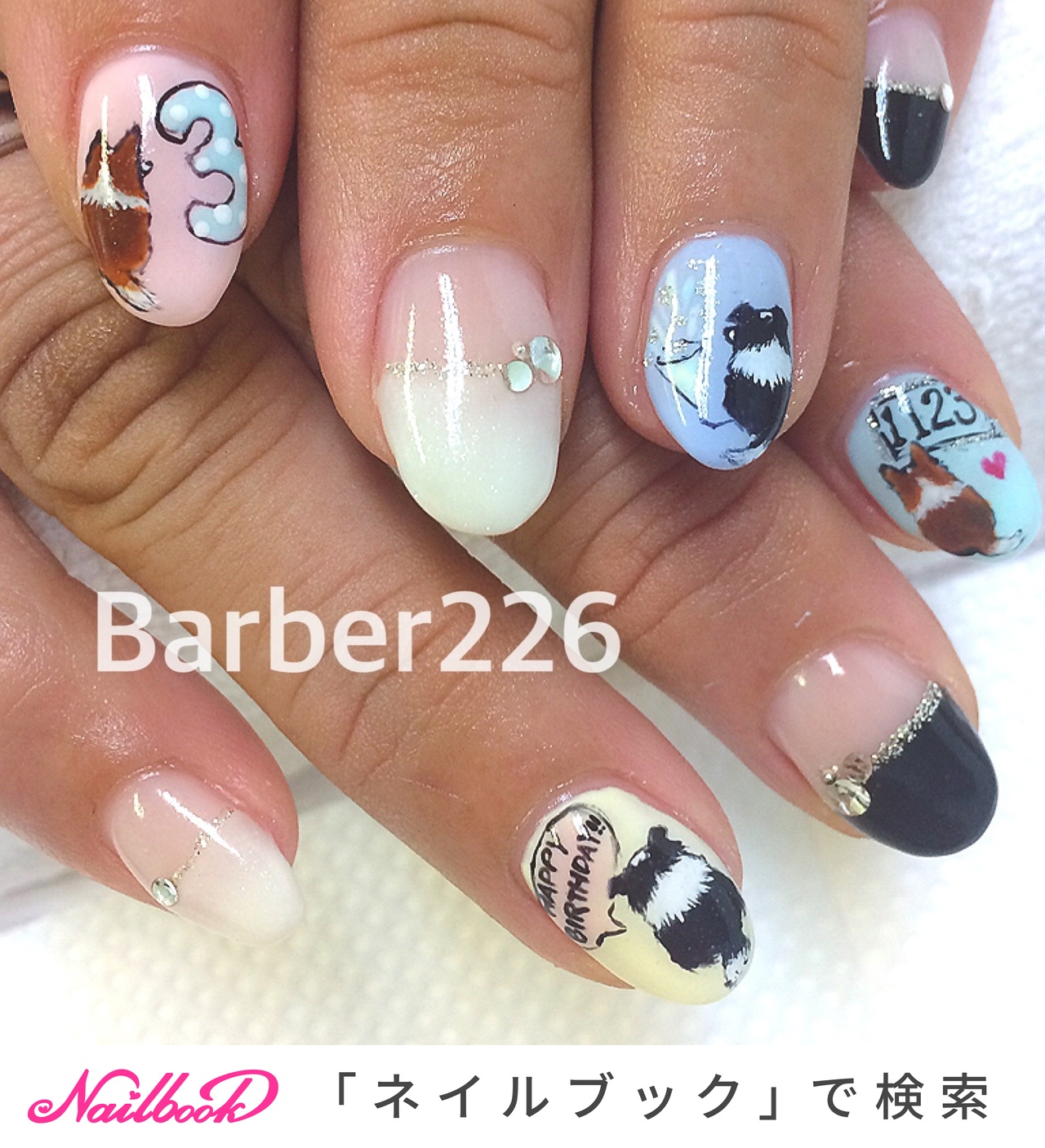 Barber226 Nailのネイルデザイン No 3030393 ネイルブック