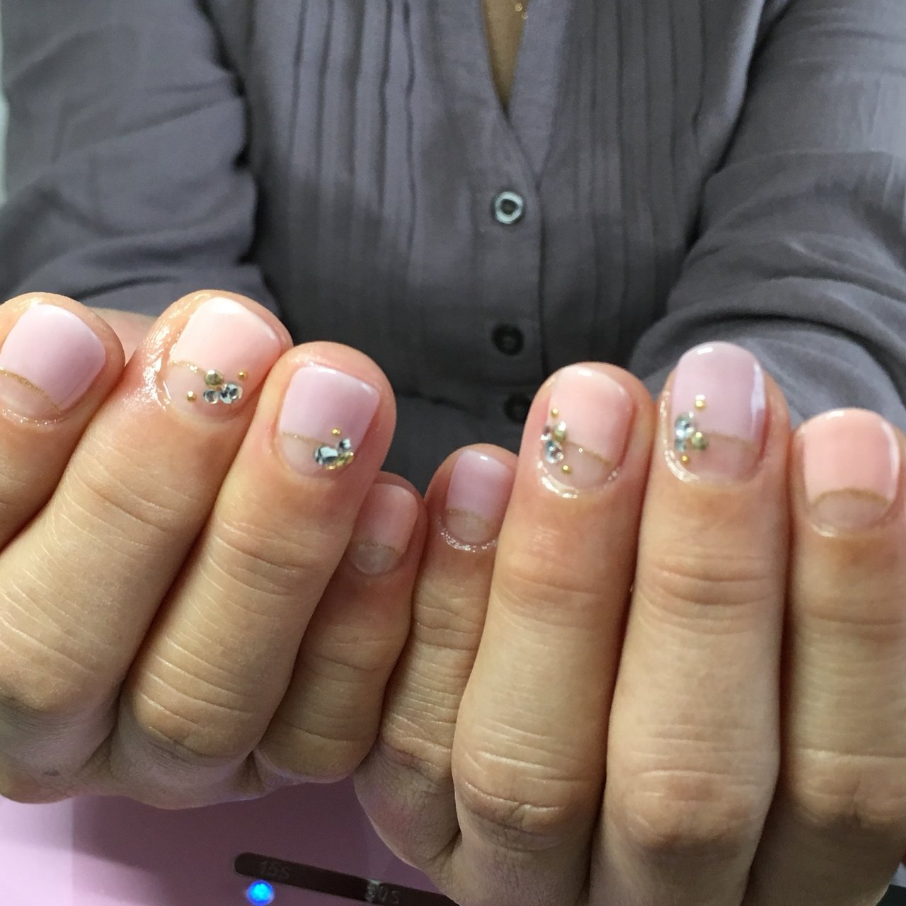 オールシーズン ハンド フレンチ Sanaのネイルデザイン No ネイルブック