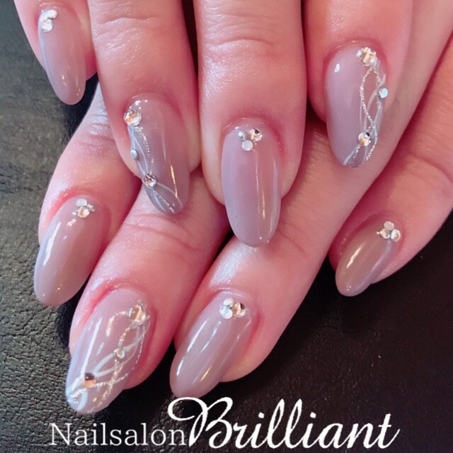 春 オールシーズン オフィス デート ハンド Nailsalonbrilliantのネイルデザイン No ネイルブック