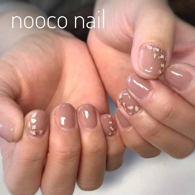 オールシーズン ハンド レオパード ショート ジェル Nooconailのネイルデザイン No ネイルブック