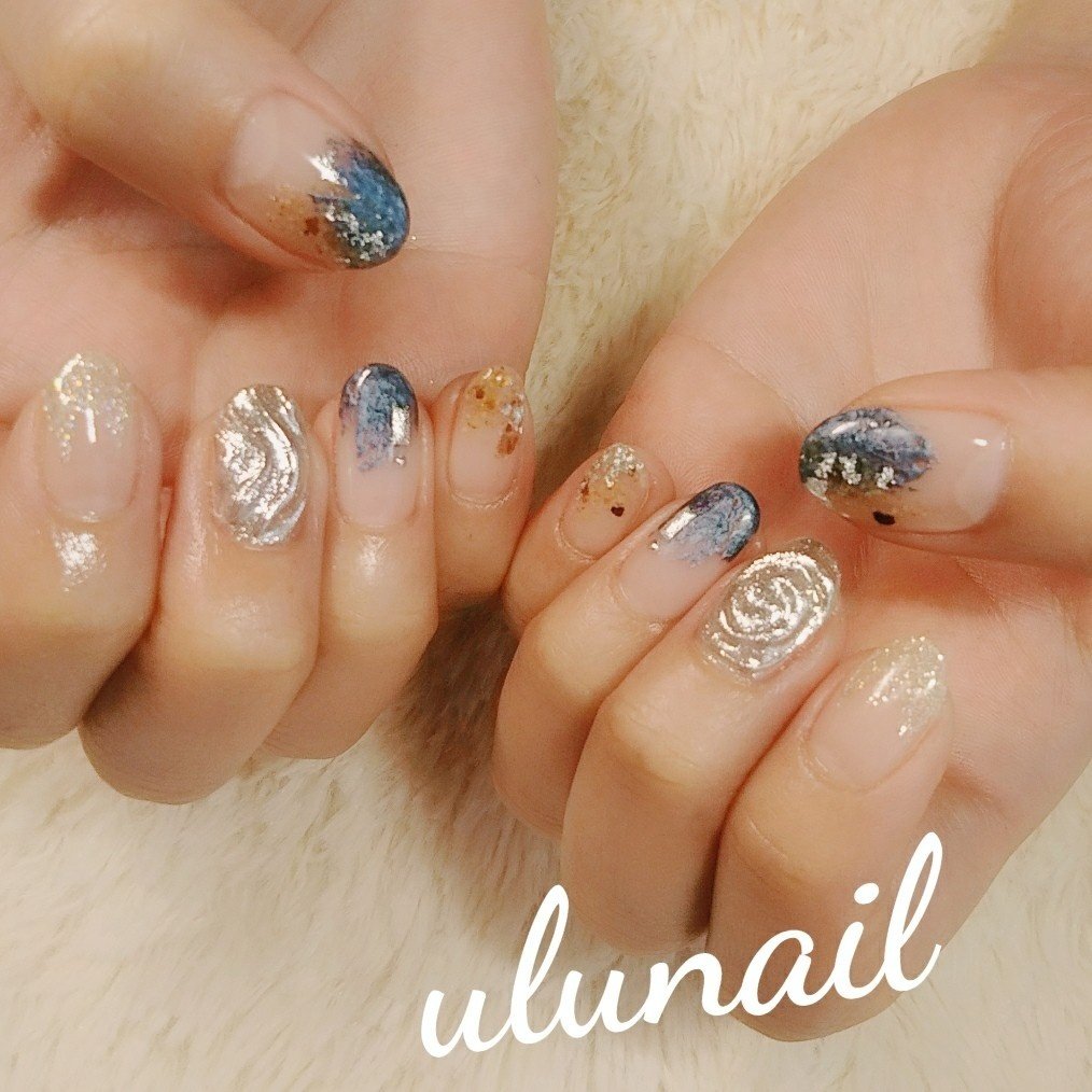 春 夏 旅行 海 ハンド Ulunail2106のネイルデザイン No ネイルブック