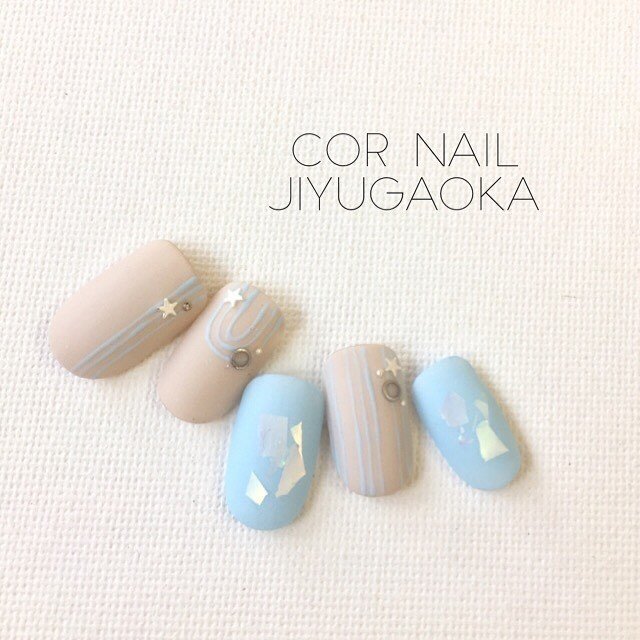 春 夏 梅雨 ハンド ホログラム Cornailjiyugaokaのネイルデザイン No ネイルブック