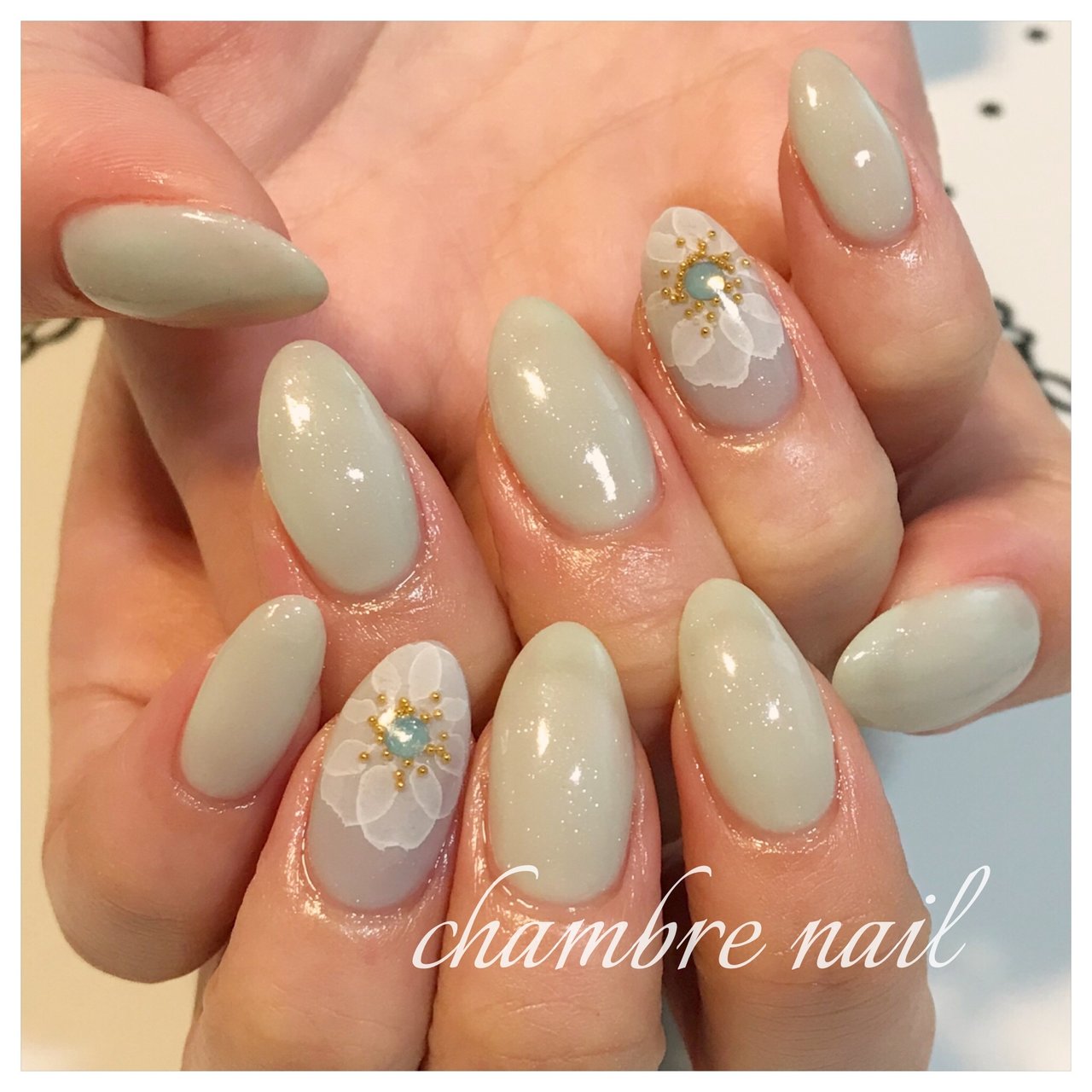 春 オフィス ブライダル デート ハンド Chambre Nailのネイルデザイン No ネイルブック