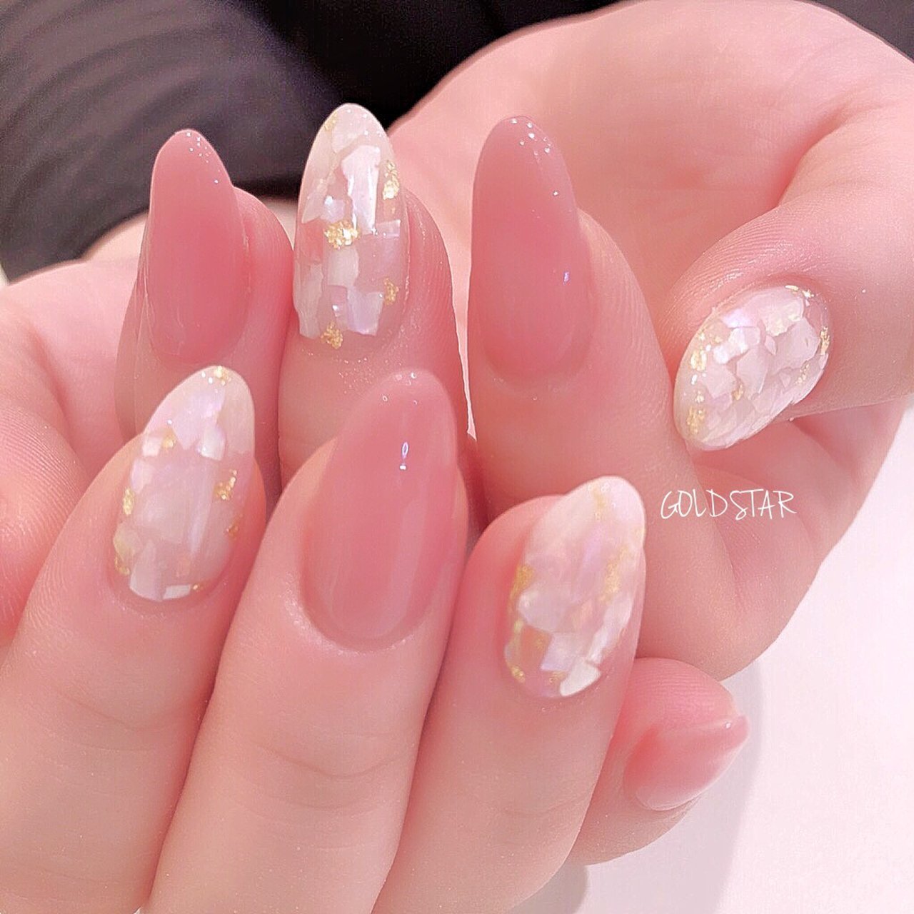 春 オールシーズン オフィス 女子会 ハンド Agloss Nailのネイルデザイン No ネイルブック