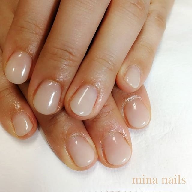 オールシーズン 卒業式 入学式 オフィス ハンド Mina Nailsのネイルデザイン No ネイルブック