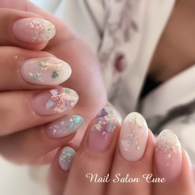 春 夏 冬 オールシーズン ハンド Nail Salon Cureのネイルデザイン No ネイルブック