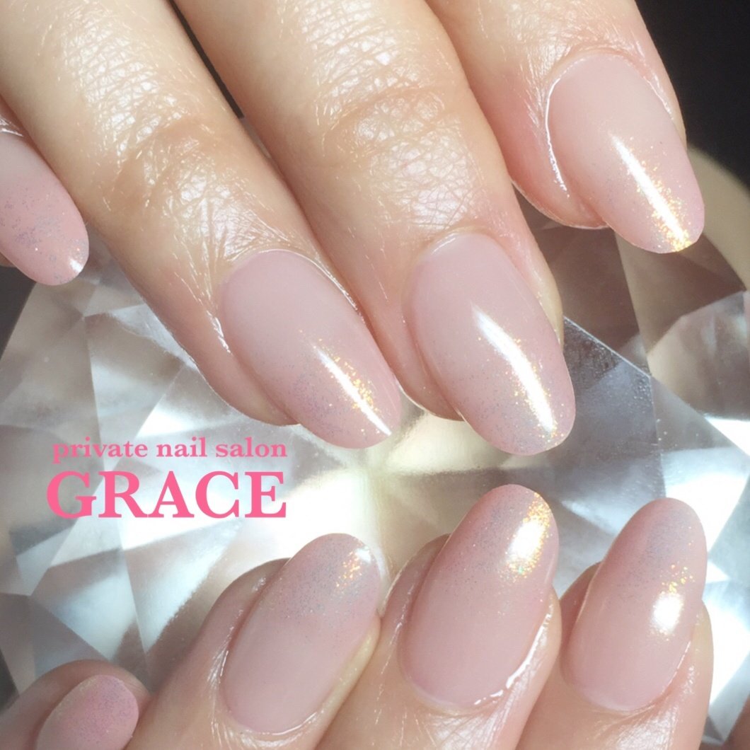 夏 オールシーズン オフィス デート ハンド Private Nail Salon Graceのネイルデザイン No ネイルブック