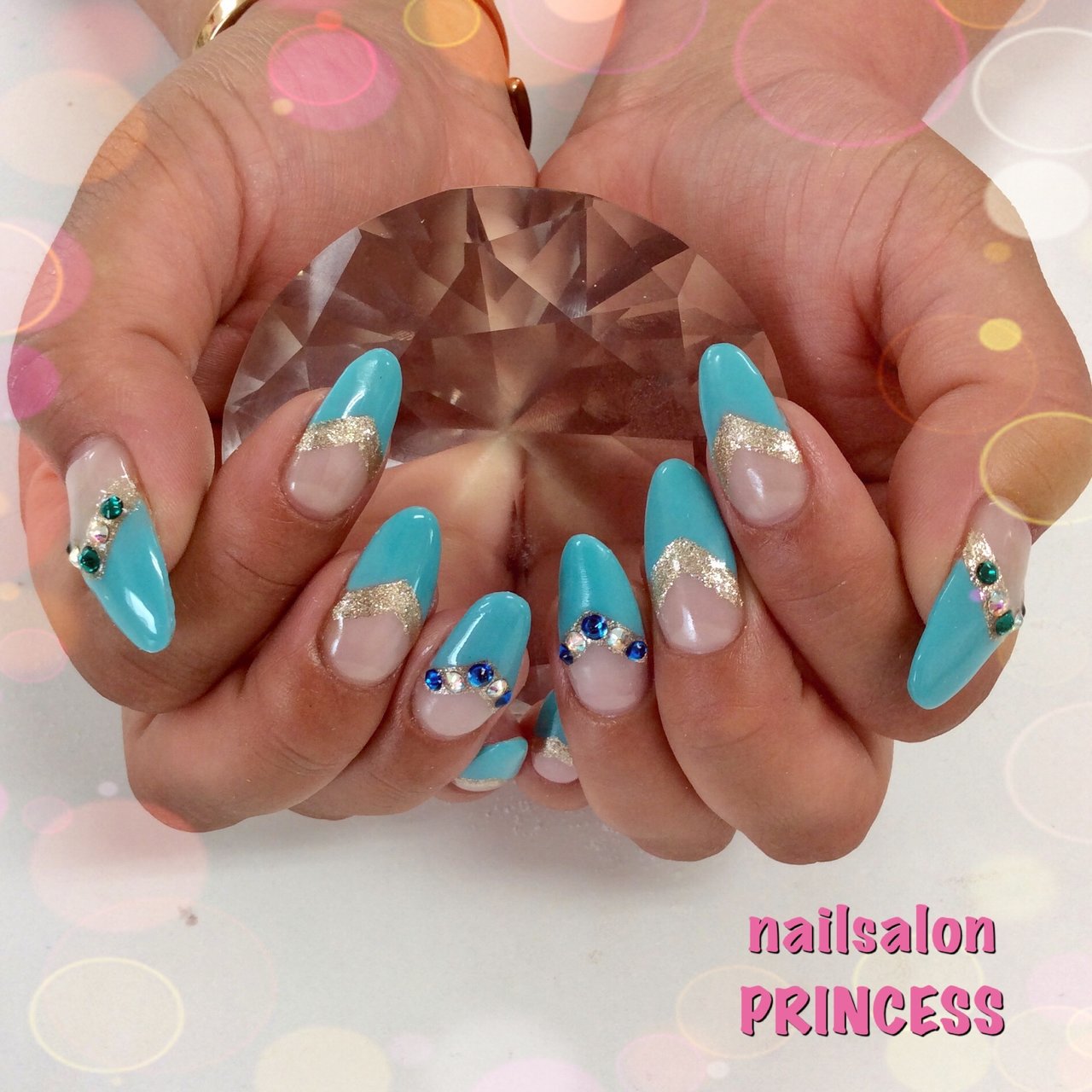 春 夏 リゾート 女子会 ハンド Nailsalon Princessのネイルデザイン No 304 ネイルブック