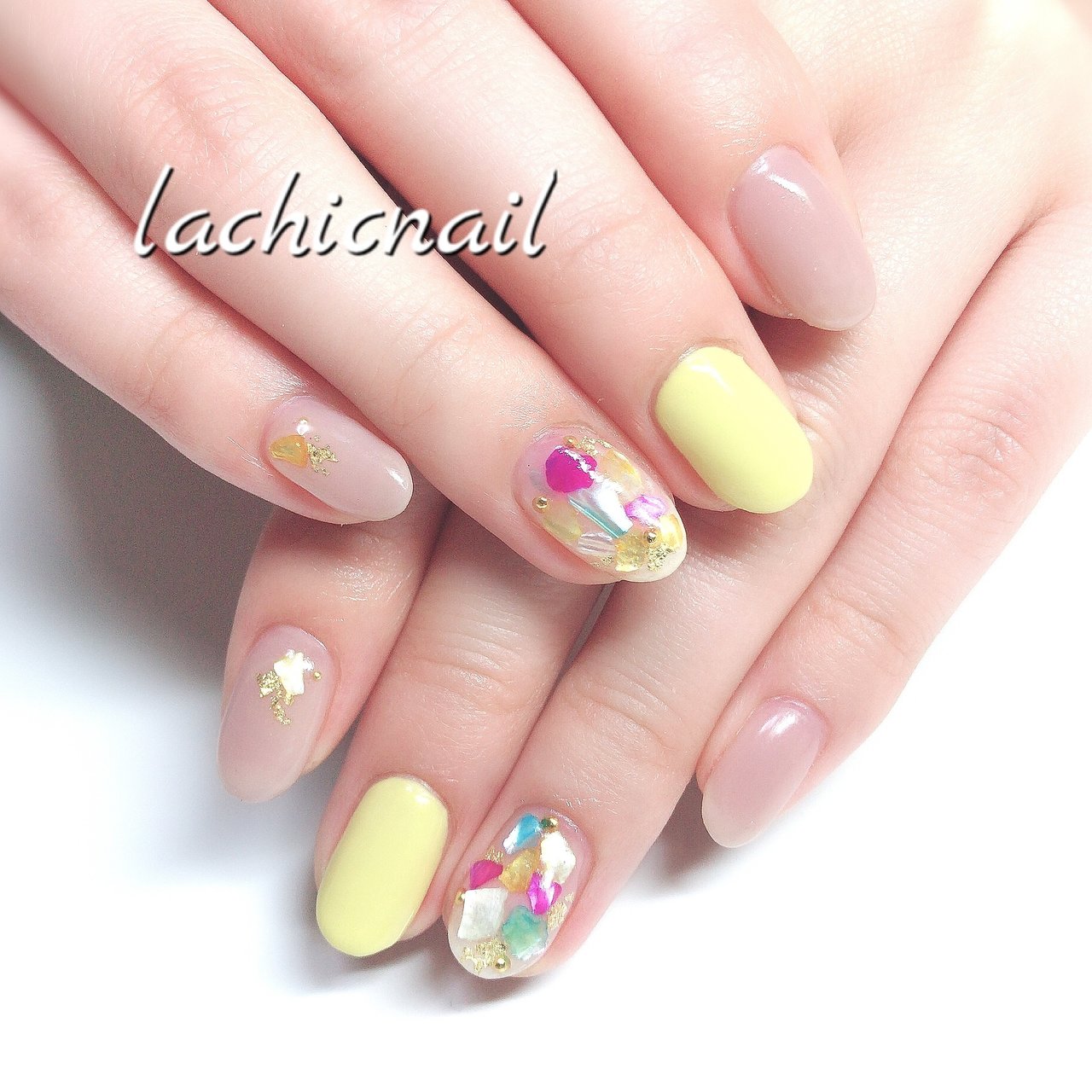 春 夏 リゾート デート ワンカラー Lachicnailのネイルデザイン No ネイルブック