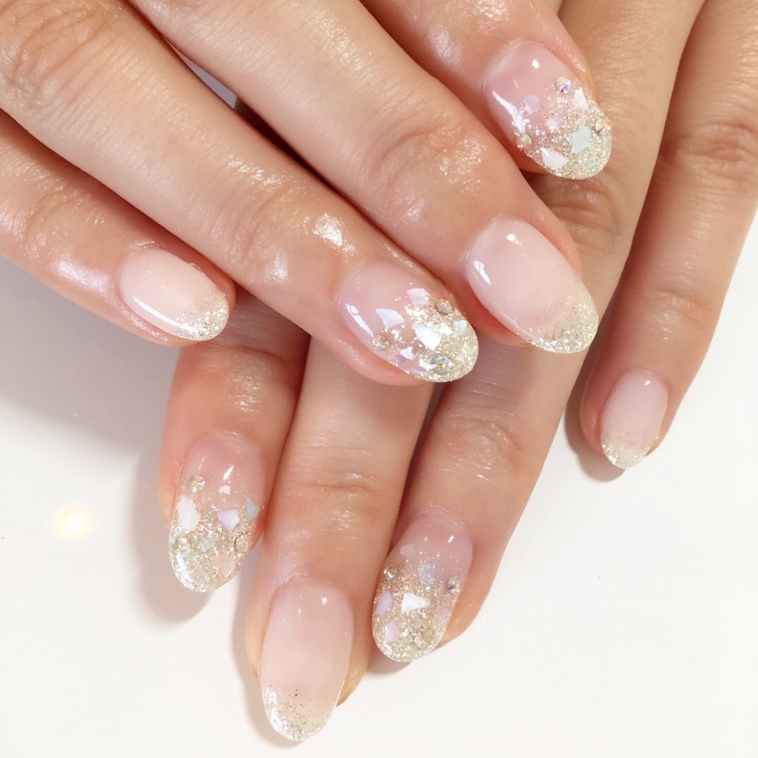 夏 オールシーズン オフィス デート ハンド Nailsalon Athenaのネイルデザイン No ネイルブック