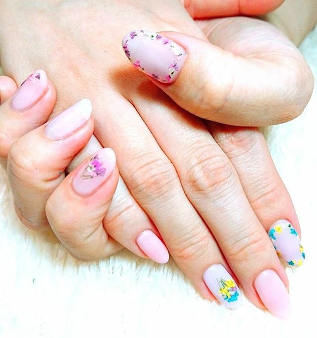 春 デート 女子会 ハンド ワンカラー Nekonailのネイルデザイン No ネイルブック