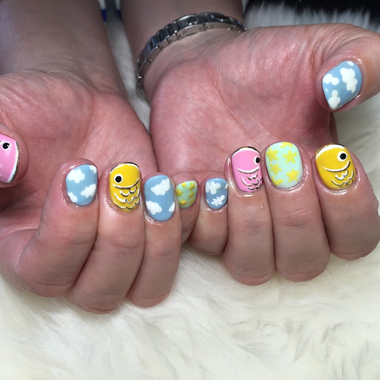 春 夏 ハロウィン ハンド アニマル柄 Nailsalonyoloのネイルデザイン No ネイルブック