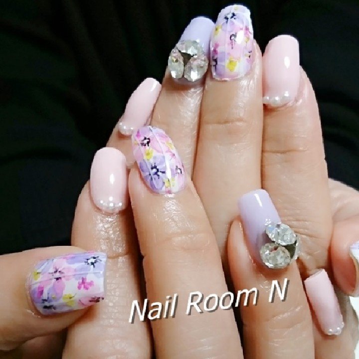 春 夏 オフィス パーティー ハンド Nailroomnのネイルデザイン No ネイルブック