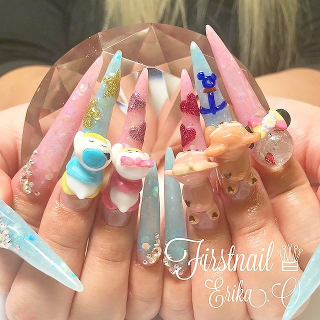 unicorn0922 tat オリジナルデスク ネイルデスク ネイル unicorn0922