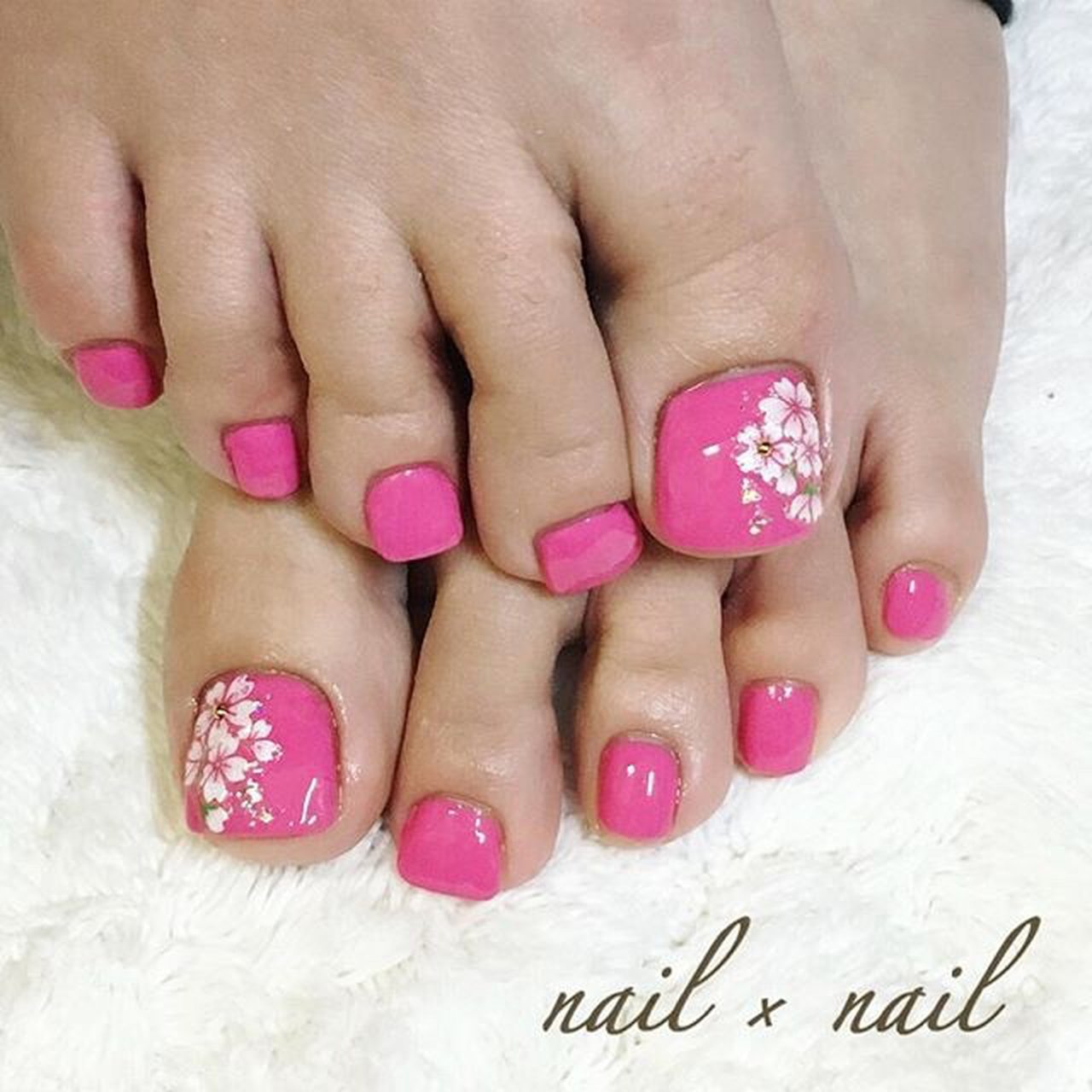 春 フット Nail Nailのネイルデザイン No ネイルブック