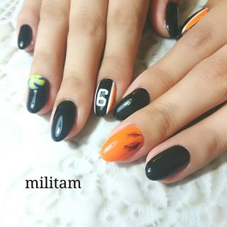 3Dパーツ ネイル 影山飛雄 ハイキュー 排球 バレーボール ⋆ ハイキュー‼︎／影山飛雄 ⋆ 全て爪に直書きです