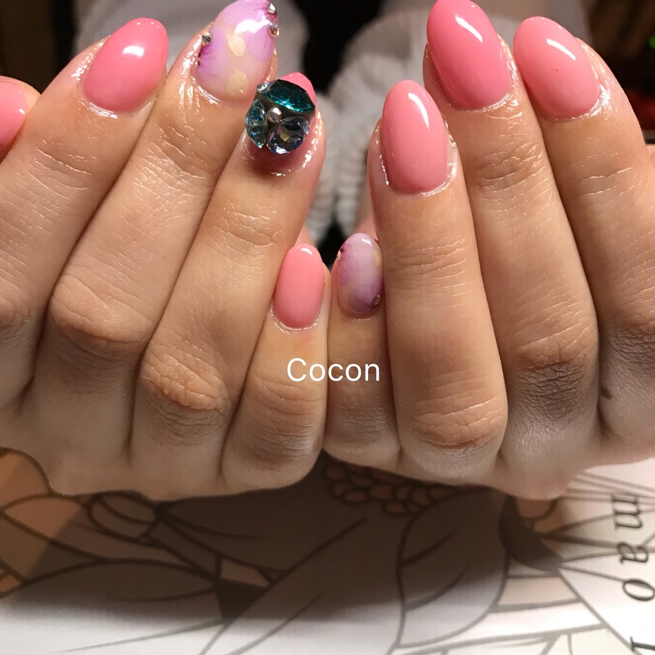 春 ブライダル パーティー デート ハンド Cocon Nailのネイルデザイン No ネイルブック