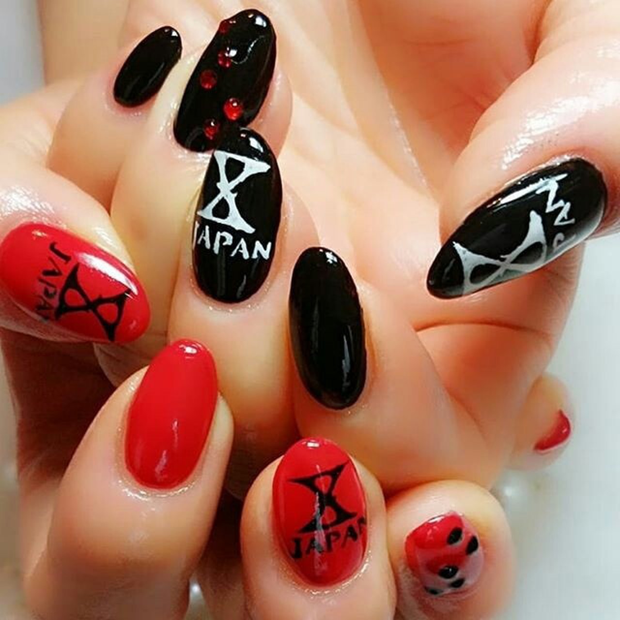 ライブ/ハンド/ワンカラー/痛ネイル/キャラクター - スクール&サロン