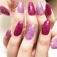 人気順 ロング スカルプチュア グリッターネイルのネイルデザイン ネイルブック