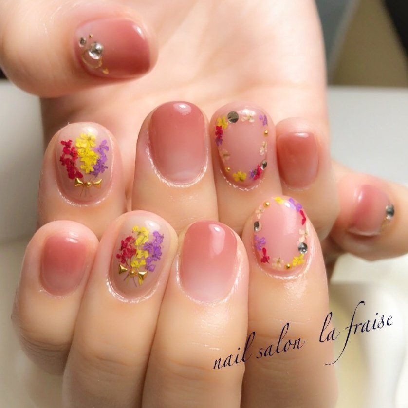 春 オフィス パーティー 女子会 ハンド Hitomi Aのネイルデザイン No ネイルブック