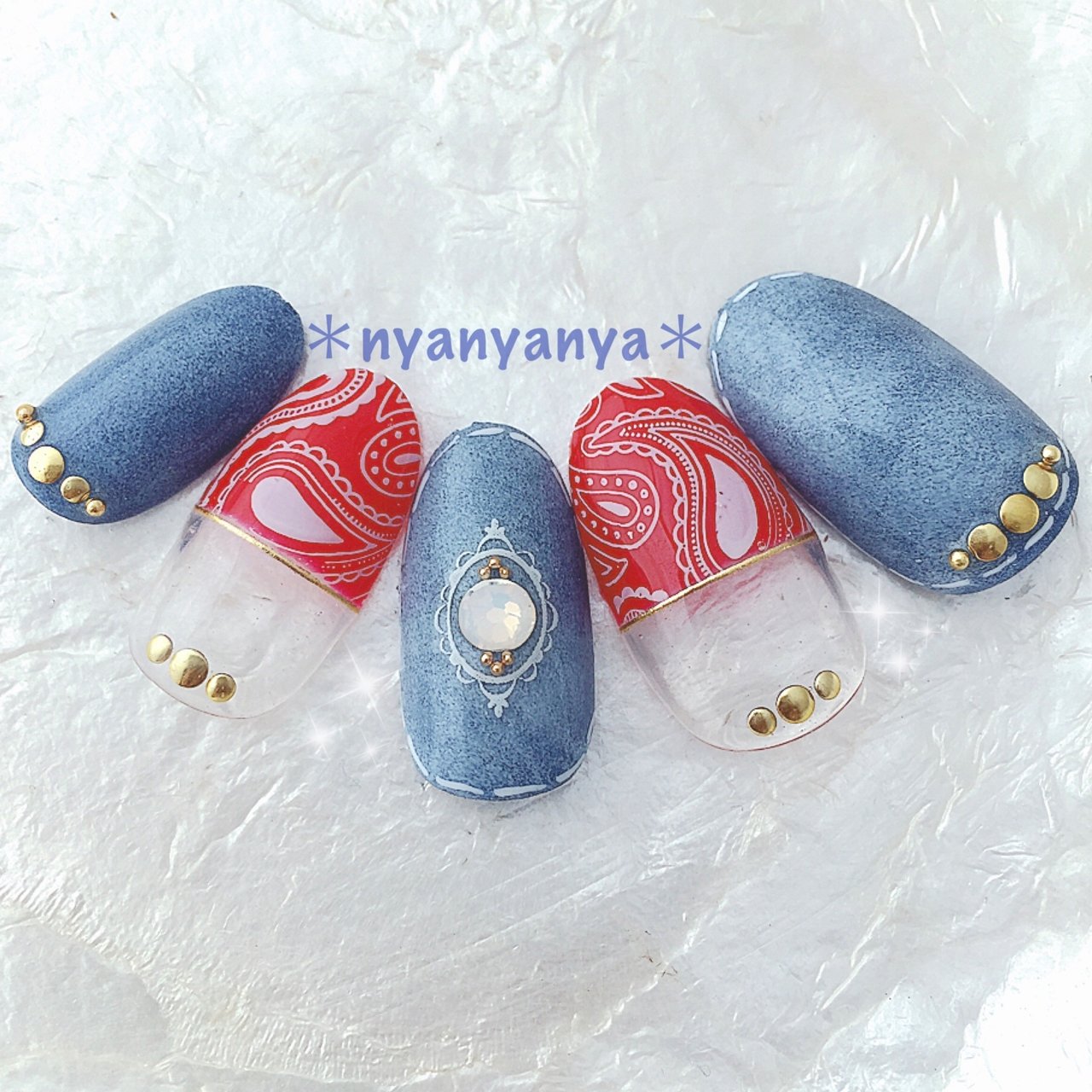 春 夏 デート 女子会 ハンド Nyanyanyaのネイルデザイン No ネイルブック