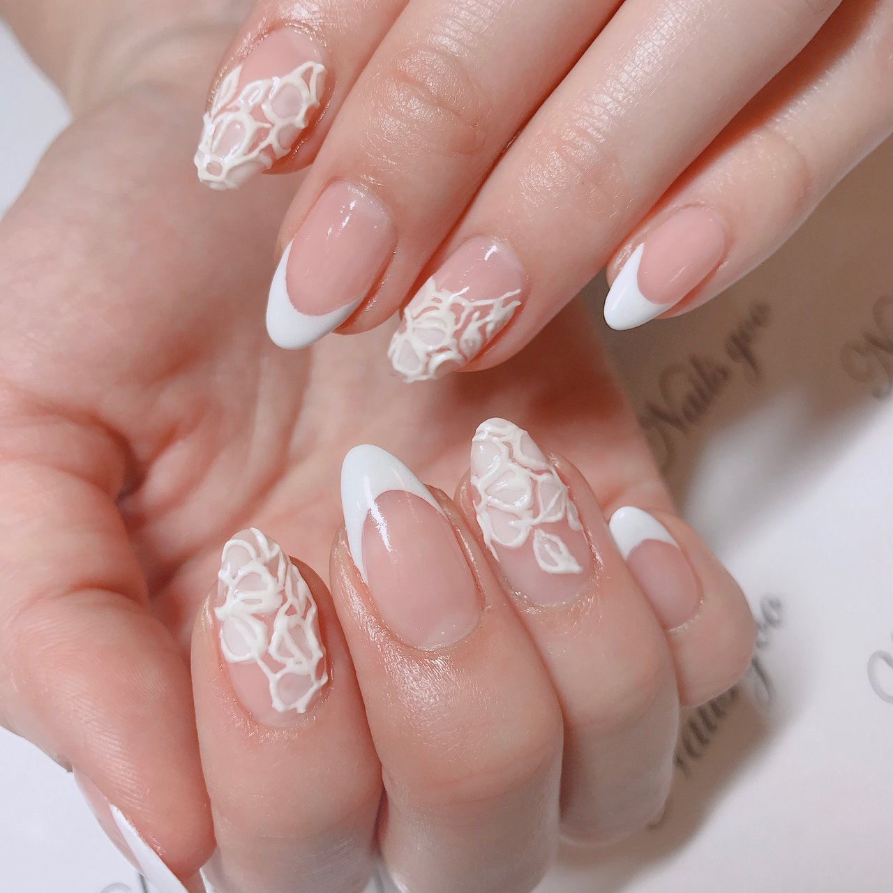 オールシーズン オフィス ブライダル パーティー ハンド Sumieのネイルデザイン No ネイルブック