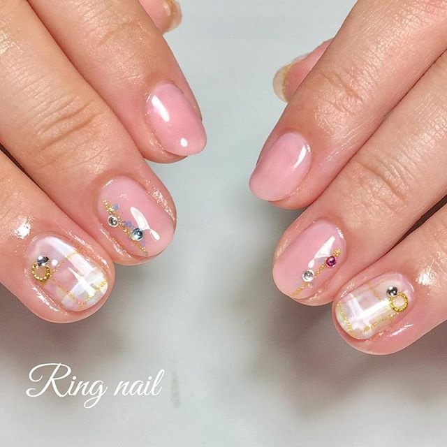 春 オールシーズン オフィス デート ハンド Ringnailのネイルデザイン No ネイルブック