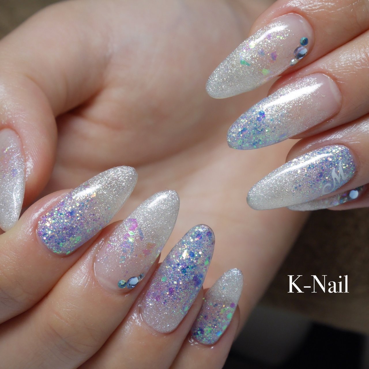 夏 ブライダル パーティー デート ハンド K Nail Kanakoのネイルデザイン No ネイルブック