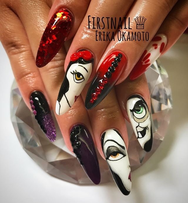 春 夏 オールシーズン ハロウィン ハンド Rosella Okaeriのネイルデザイン No ネイルブック