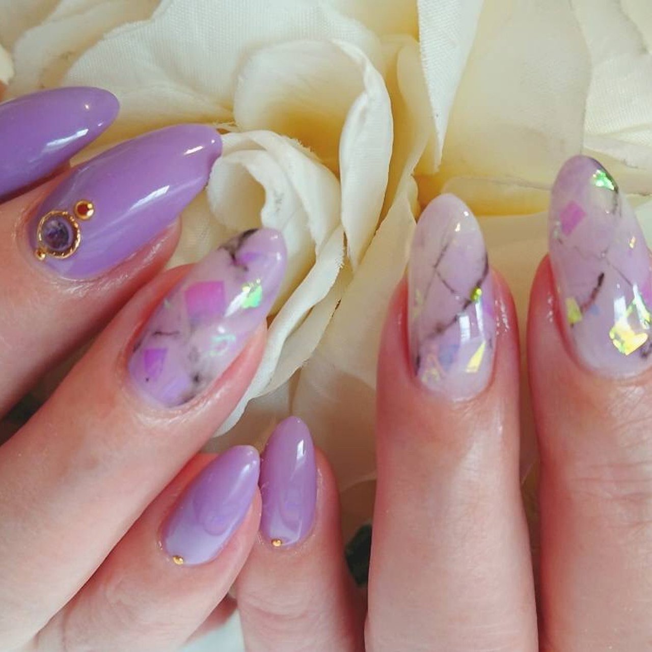 春 梅雨 リゾート 浴衣 ハンド Salon De Galleのネイルデザイン No ネイルブック