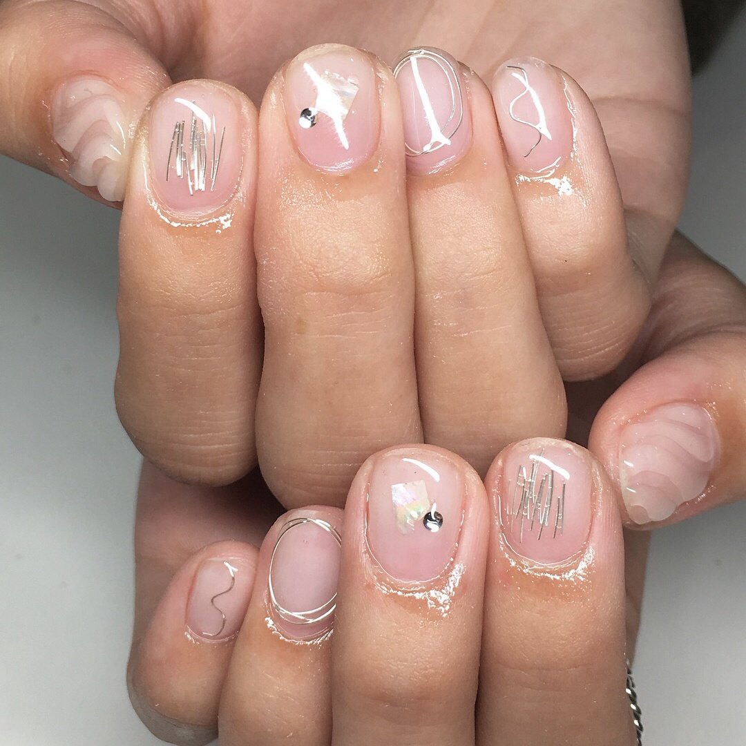 夏 海 リゾート ワイヤー クリア Fookun0504のネイルデザイン No ネイルブック