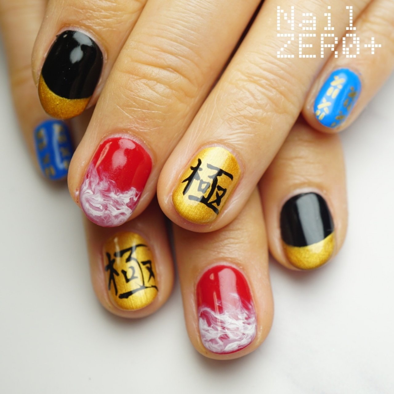 ライブ パーティー 女子会 ハンド フレンチ 塩見隼人 池袋 ネイルゼロプラスのネイルデザイン No 302 ネイルブック