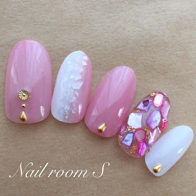 春 夏 海 オフィス ハンド ｎailroom ｓ Shiho Hiratouのネイルデザイン No ネイルブック