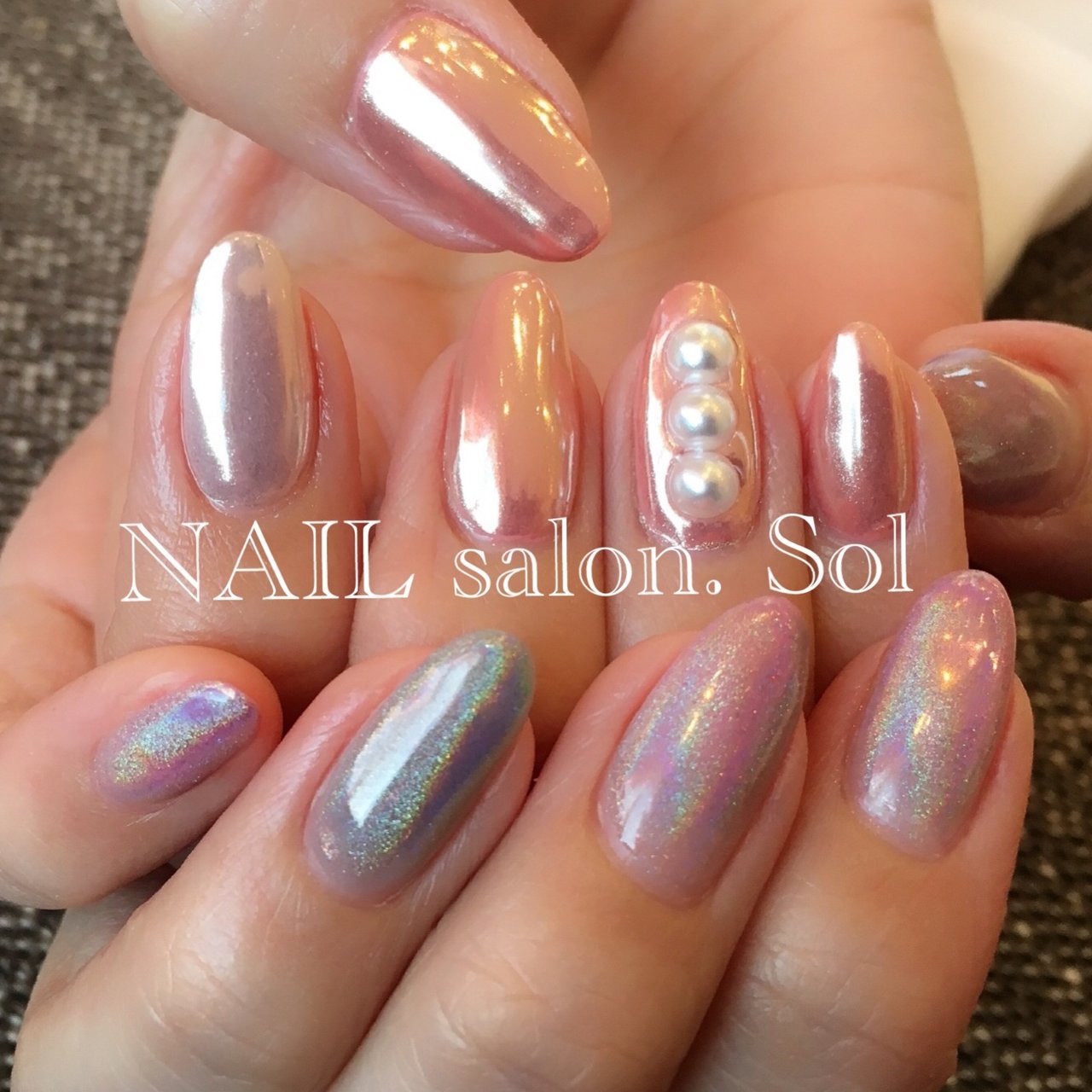 春 夏 パーティー 女子会 ハンド Nailsalon Solのネイルデザイン No ネイルブック