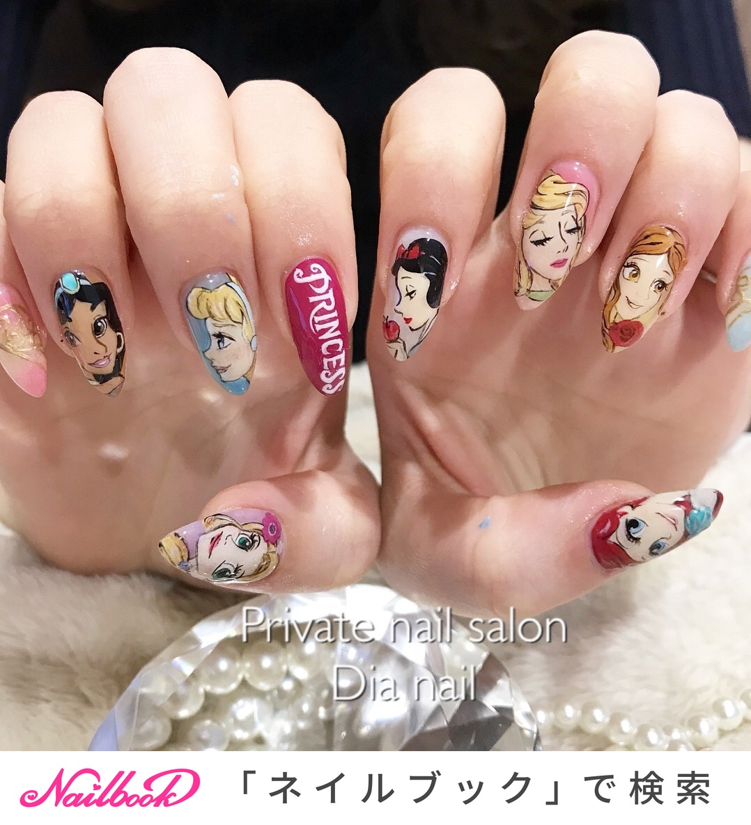 旅行 パーティー 女子会 ハンド 痛ネイル Private Nail Salon Dia Nailのネイルデザイン No ネイルブック