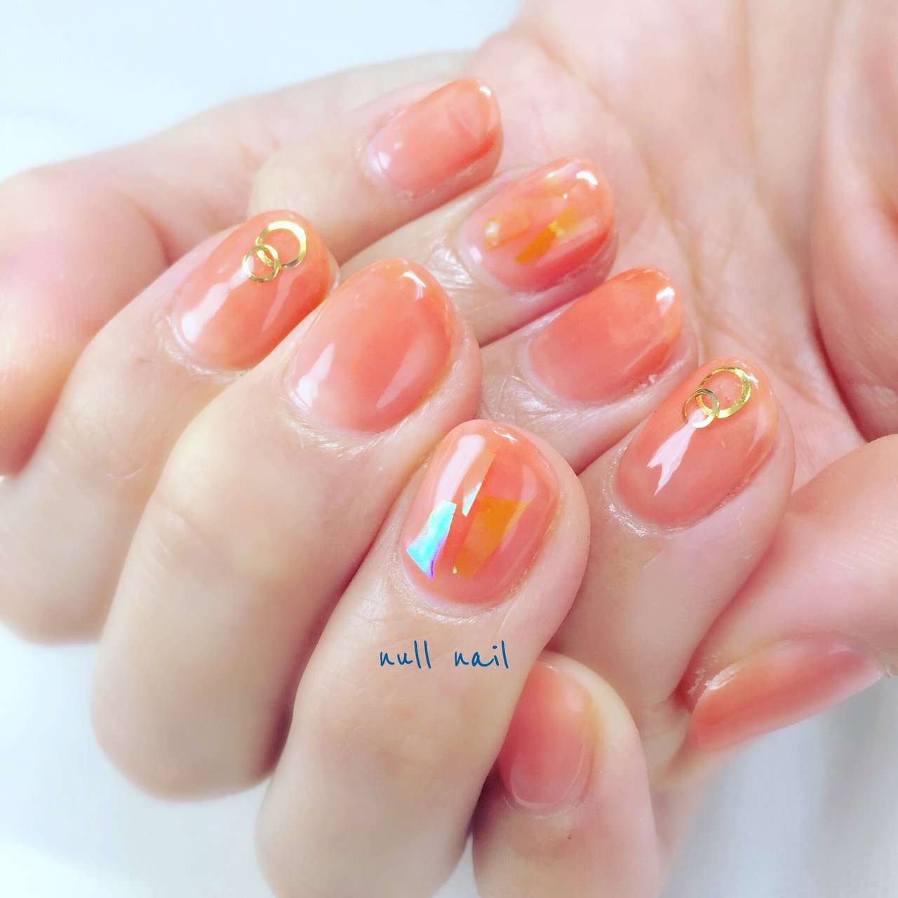 春 夏 海 リゾート シンプル Null Nailのネイルデザイン No ネイルブック