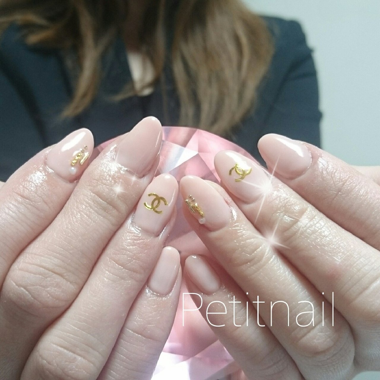 春 オールシーズン オフィス 女子会 ハンド Petitnailのネイルデザイン No ネイルブック