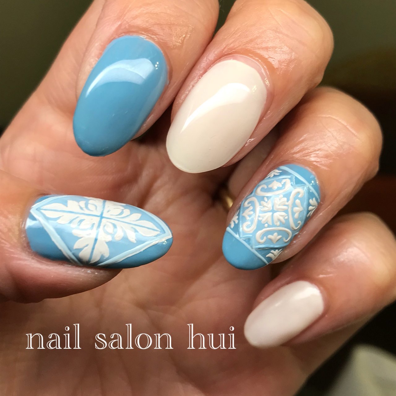 ジェル セルフネイル Nailsalon Huiのネイルデザイン No ネイルブック