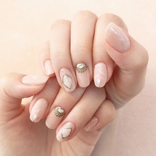 フリーハンドアートのネイルデザイン ネイルブック