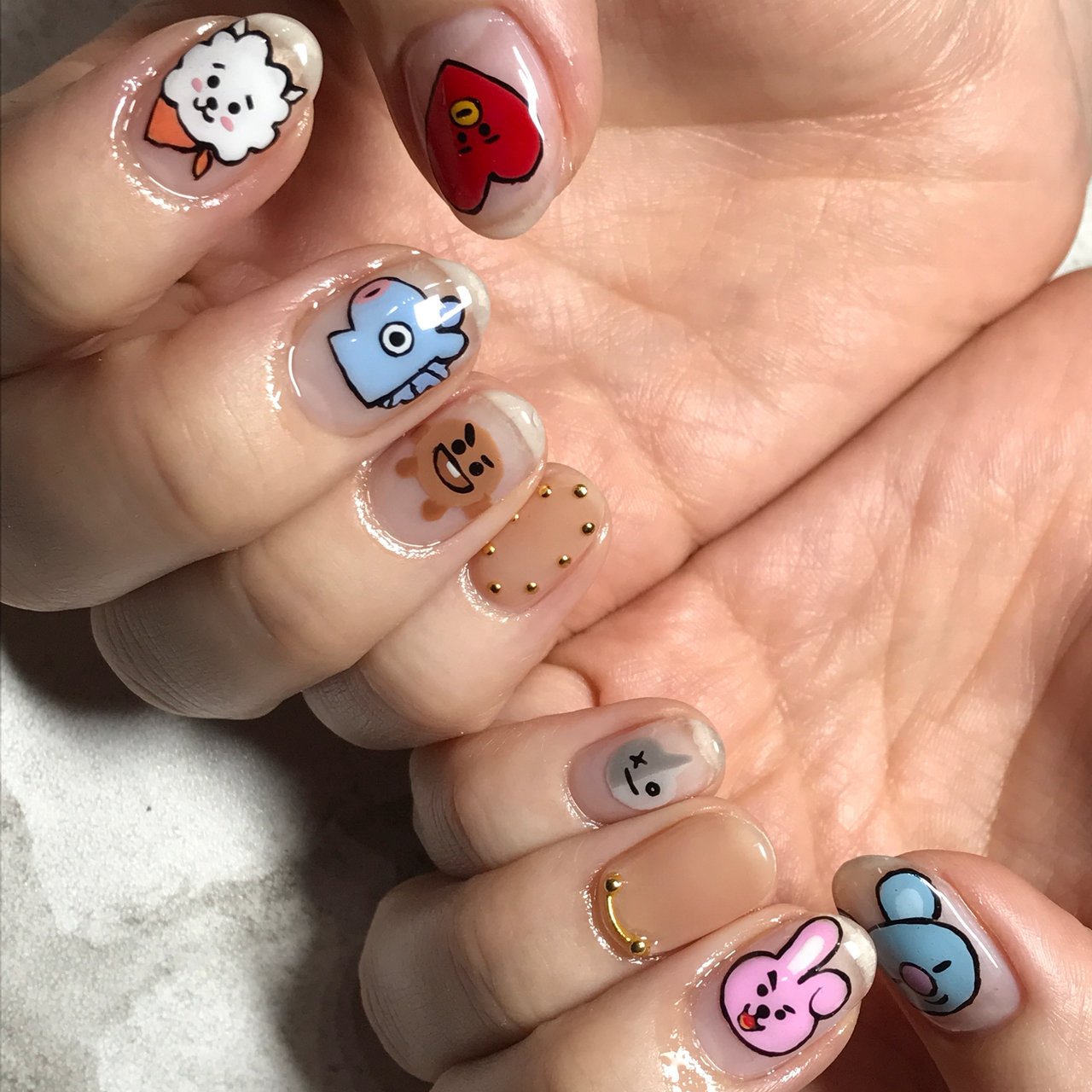 ハンド 痛ネイル ジェル お客様 Studio Muu Nail 鹿倉 睦のネイルデザイン No ネイルブック