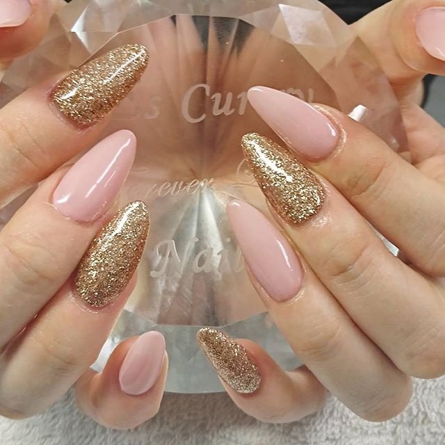 オールシーズン ハンド シンプル ロング ピンク Ecn Nailのネイルデザイン No ネイルブック
